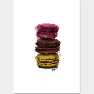 Macaron stack Posters and Art